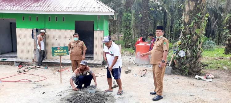 Penghulu Bagan Sinembah Jaya apresiasi pembangunan Mushollah Nurul Ikhlas.