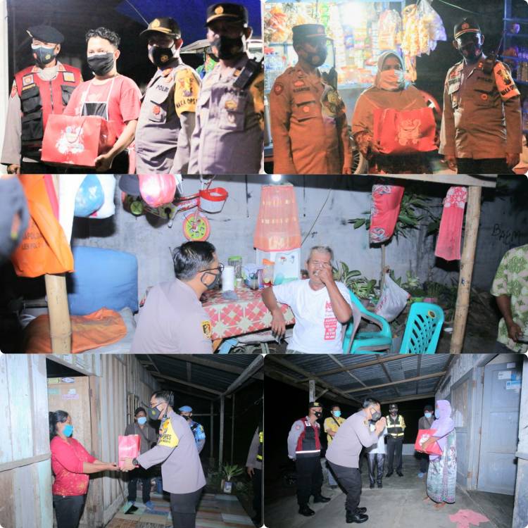 Pedagang Emperen Ketiban Rezeki Dari Polres Tebingtinggi