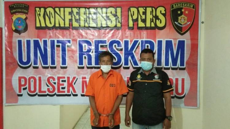 Jadi Sub Agen Jual Nomor Togel | Pria Berusia 61 Tahun Ditangkap Tekab Polsek Medan Baru