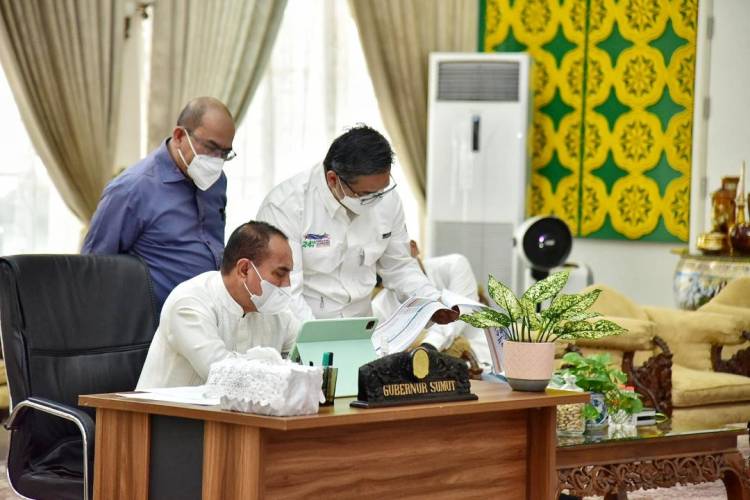 Edy Rahmayadi Minta Maksimalkan BLT Dana Desa