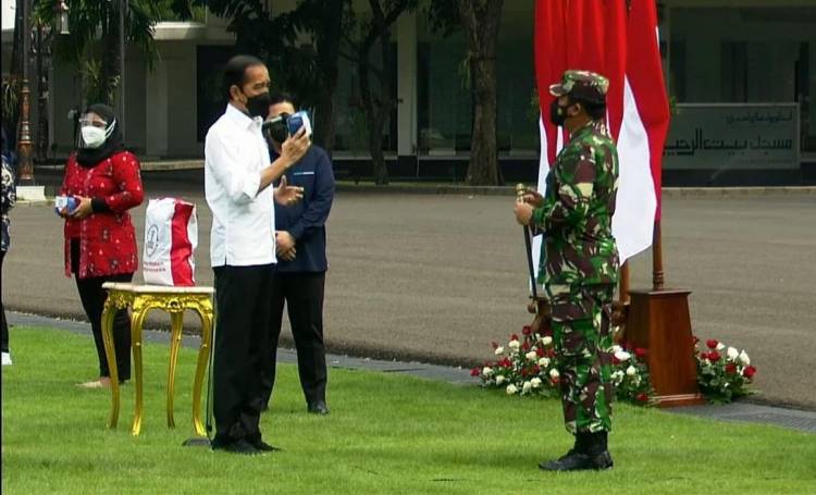 Panglima TNI : TNI Siap Distribusikan Paket Obat Covid-19 Gratis Dari Pemerintah