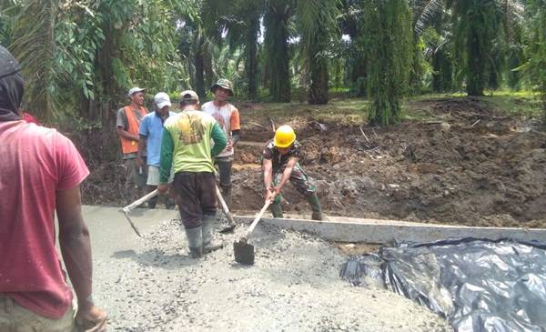 Pawas TMMD Kodim 0204/DS: Kami Berlomba dengan Waktu dan Cuaca