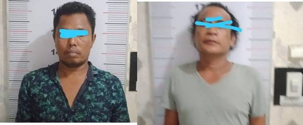 Dua Pelaku Pemalakan Teknisi Handphone di Depan Plaza Milinium Diciduk