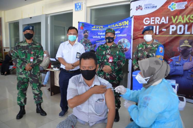 Untuk Sekian Kalinya Lanud SIM Gelar Serbuan Vaksin