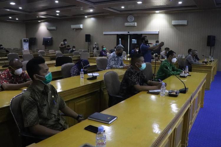 Walikota Binjai Pimpin Rakor Pembahasan  PPKM