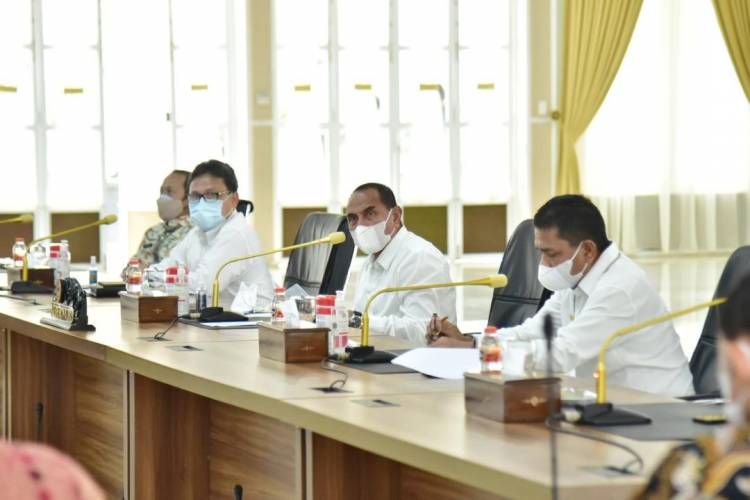 Gubernur Edy Rahmayadi Ingatkan  Petugas Bekerja dengan Benar