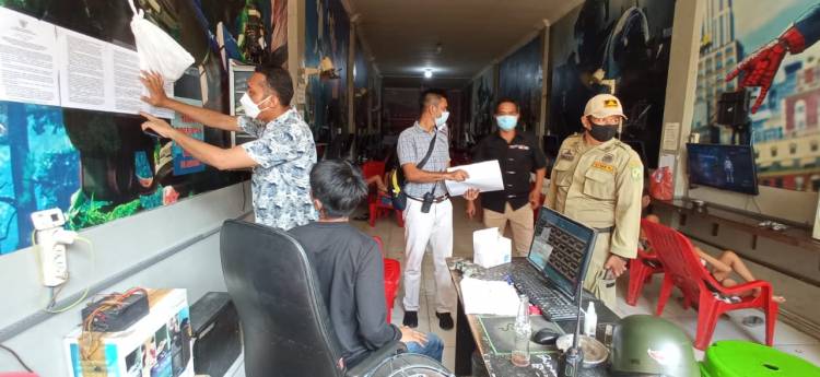 Dimasa PPKM Darurat, Polsek Medan Timur Temukan Puluhan Orang Maen Game