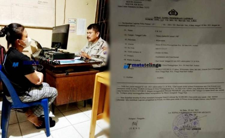 Korban Telah Membuat Laporan Polisi Terkait Dugaan Pembakaran Rumah