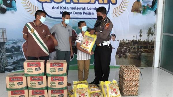 HUT Bhayangkara ke-75, DREGS Berbagi ke Panti Asuhan