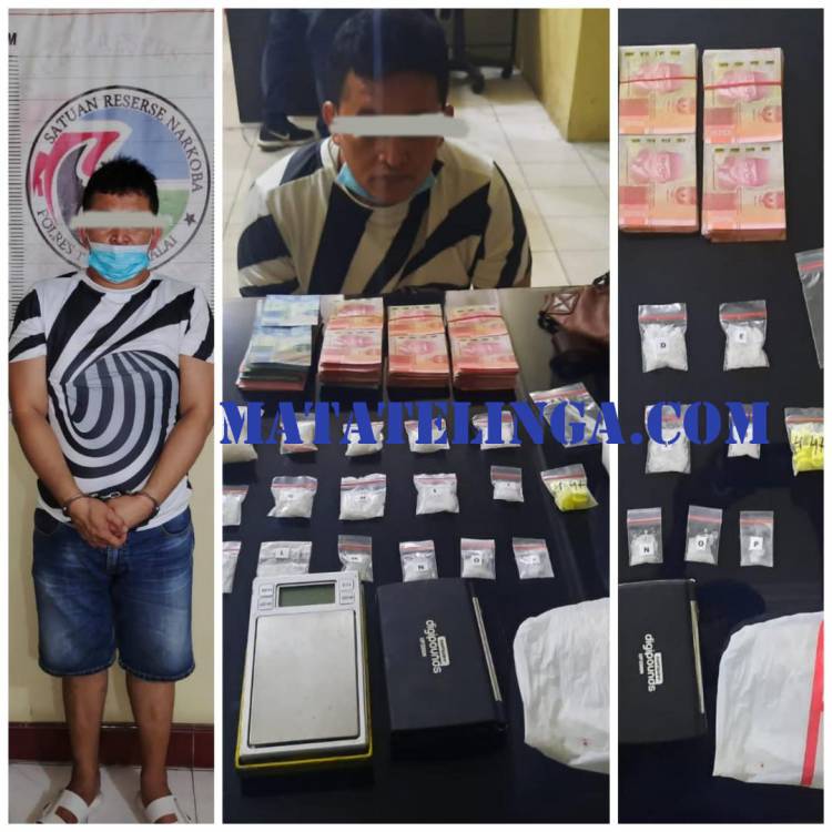 Satres Narkoba Polres Tanjung Balai Ungkap Peredaran 106,25 Sabu dan Ribuan Pil Ekstasi