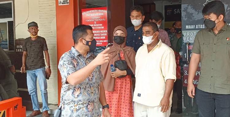 Siram Air Panas, Rakesh Kena Wajib Lapor ke Polrestabes