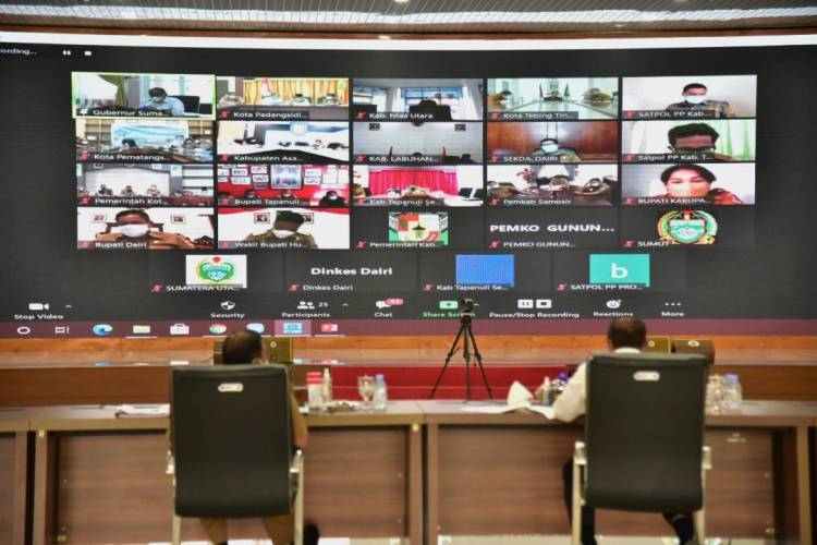 Daerah PPKM Level 4 Dapat Tambahan Bansos, Edy Rahmayadi Instruksikan Percepat Pendataan