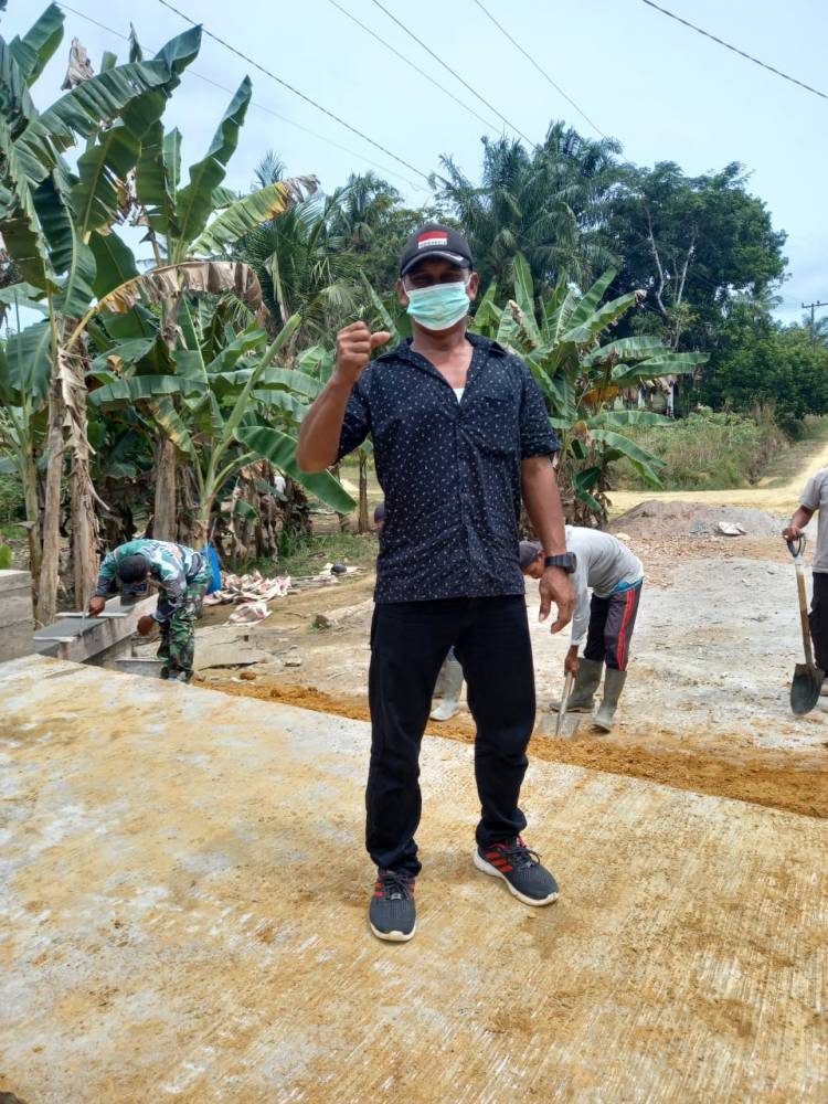 Pembangunan box culvert capai 93 persen, Suyanto ucapkan terima kasih pada TNI.
