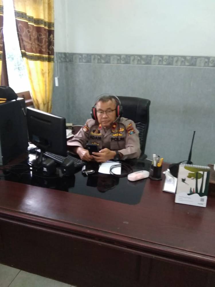 Dialog Interaktif : Peran Direktorat Samapta Polda Sumut Ditengah Pandemi Covid-19
