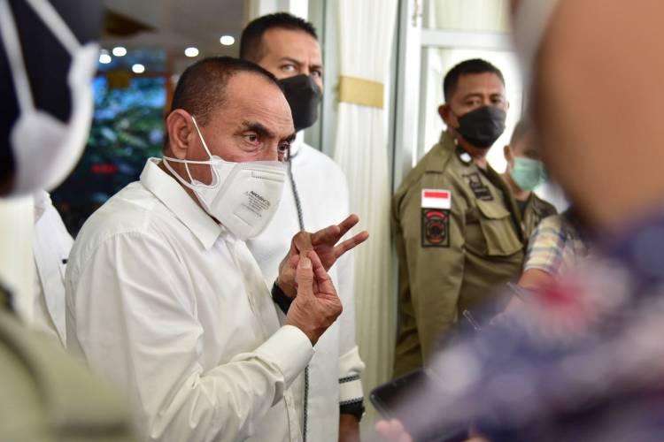 Gubernur Edy Rahmayadi Minta  Bupati/Walikota Perkuat Penanganan
