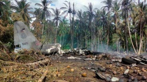 Pesawat Militer Jatuh, Sebanyak 45 Orang Tewas