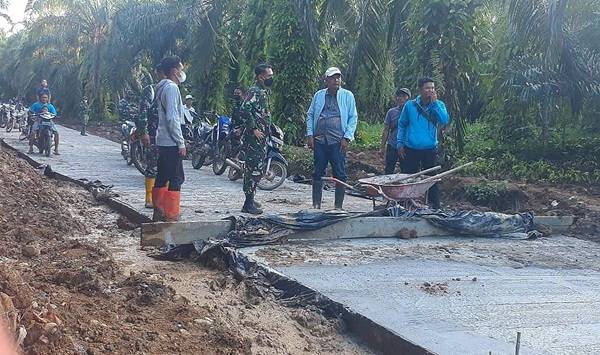Dandim 0204 /DS : Pembangunan Infrastruktur pada TMMD Ke-111 Merupakan Wujud Kemanunggalan TNI-Rakyat