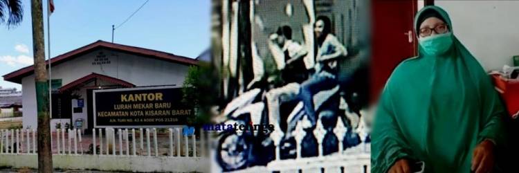 Dua Pemuda Tak Dikenal Bawa Kabur Tas Pegawai Kelurahan