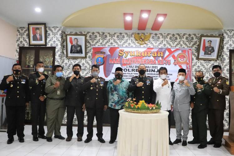Wali Kota Binjai Hadiri Syukuran Hari Bhayangkara Ke 75