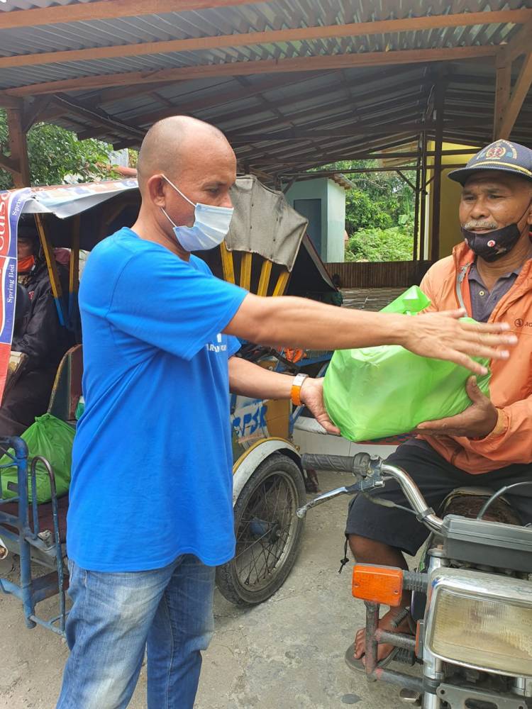 FWP Poldasu Ringankan Beban Ekonomi Berdampak PPKM