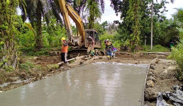 Berkat TMMD Kodim 0204/DS, Warga Desa Mabar Kini Bisa Menatap Masa Depan Lebih  Cerah