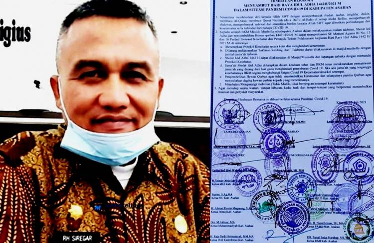 Himbauan Bersama Forkopinda Asahan Tetang Pelaksanaan Perayaan Idhul Adha