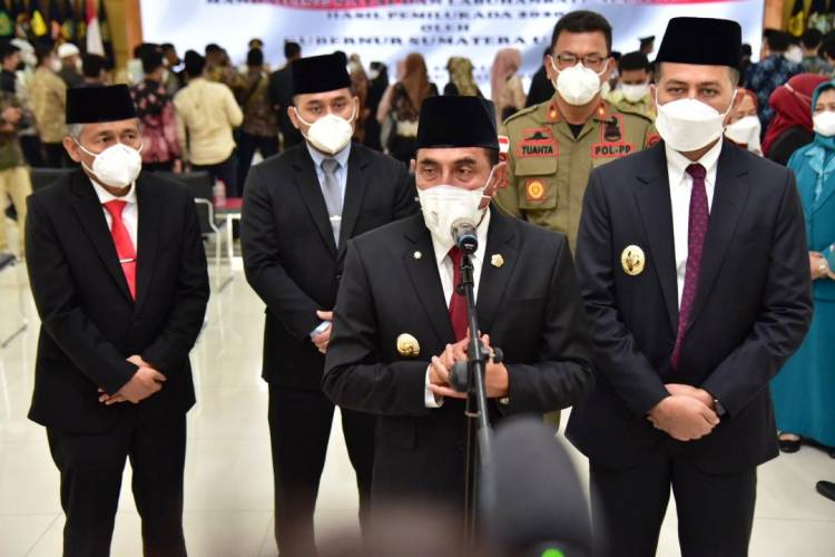 Gubernur Minta OPD Proyeksikan  Program di Lahan Ratusan Hektare