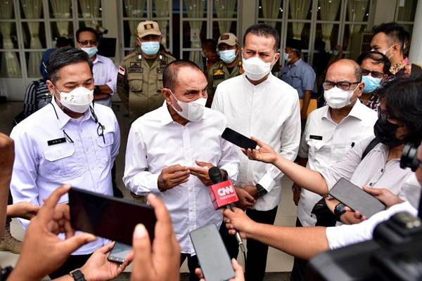 Gubsu Perpanjang PPKM Mikro untuk 12 Kabupaten/Kota, Dua di Antaranya Masuk Level 4