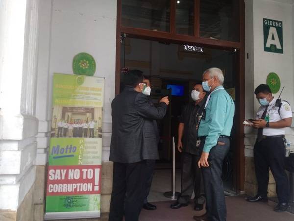 Agar Tak Terjadi Kerumunan, Ketua PN Medan Menata PTSP