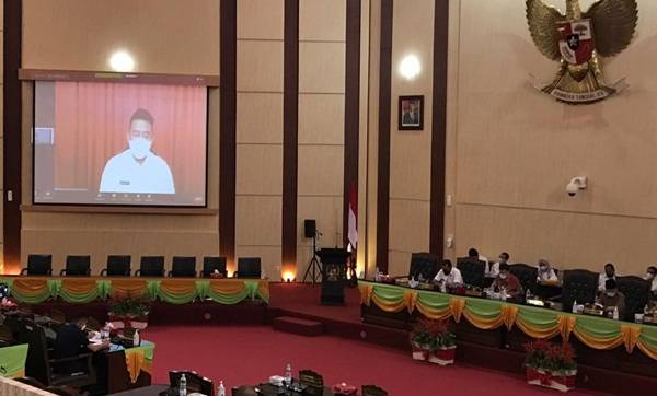 Bobby Nasution Sampaikan Ranperda RPJMD Medan Tahun 2021-2026 Dalam Sidang Paripurna DPRD