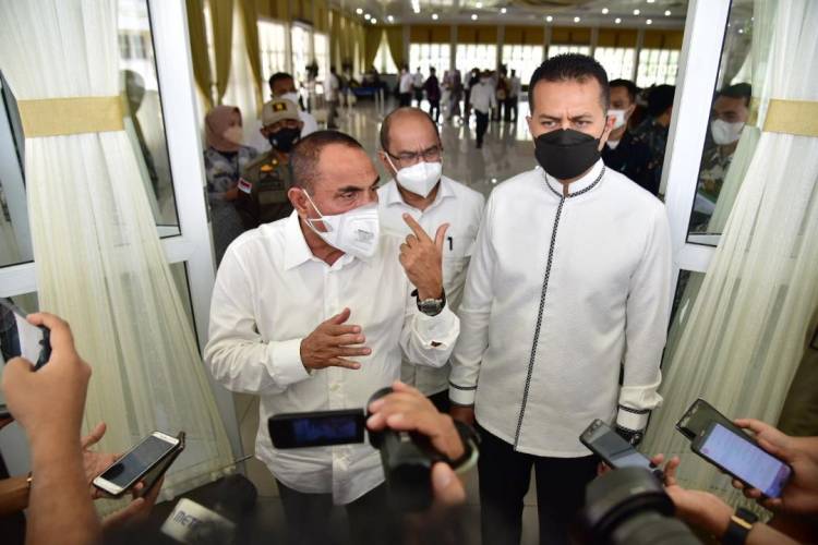 Gubernur Edy Rahmayadi Siap Tindak Lanjuti  Perpanjangan PPKM Level 4 hingga 2 Agustus
