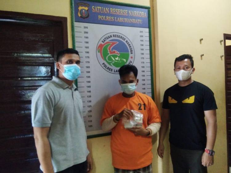 Berkedok Jualan Misop Sat Narkoba Polres Labuhanbatu Tangkap Pengedar Sabu