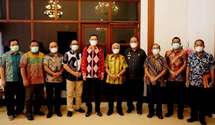 Bupati Dan Wakil Bupati  Asahan Terima Audensi PT.BSRE Terkait Perpanjangan HGU