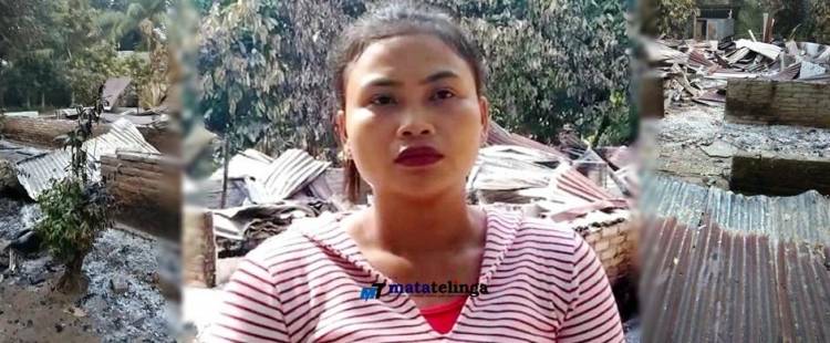 Kebakaran Rumah Didesa Pinanggripan Diduga Ada Unsur Kesengajaan