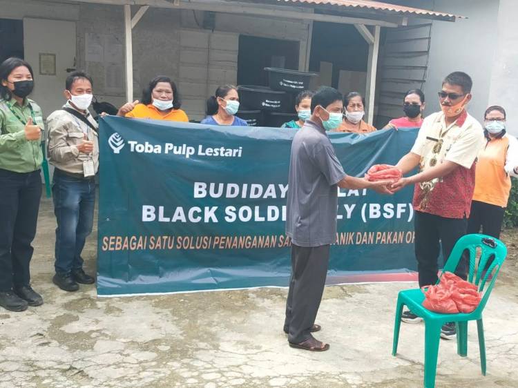 PT.TPL Tbk Menjalin Kerja Sama dengan Peternak Budidaya Maggot