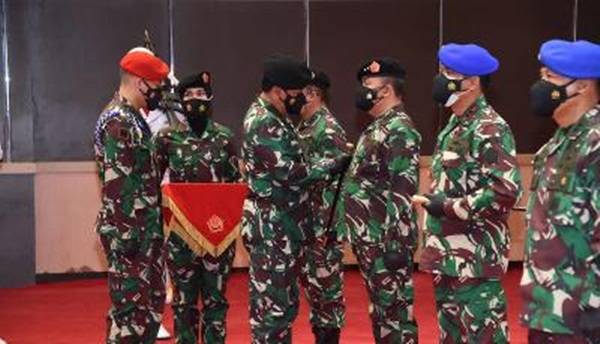 Panglima TNI Pimpin Sertijab Koorsahli, Komandan Puspom, Komandan PMPP dan Kapusdalops