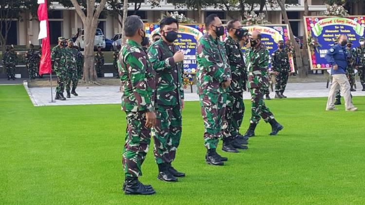 Panglima TNI Resmikan Penggunaan Lapangan Putra Angkasa AAU