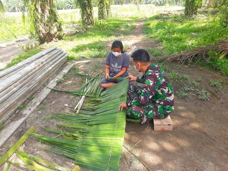 Hari Terakhir TMMD 111 Kodim 0204/DS, Anggota Satgas Pamit ke Warga Desa Mabar