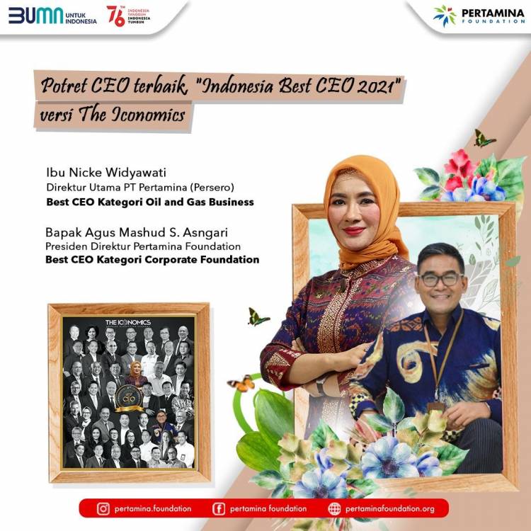 Pertamina Sabet Dua Penghargaan dalam Indonesia Best CEO Awards 2021 &lsquo;Employees Choice&rsquo;