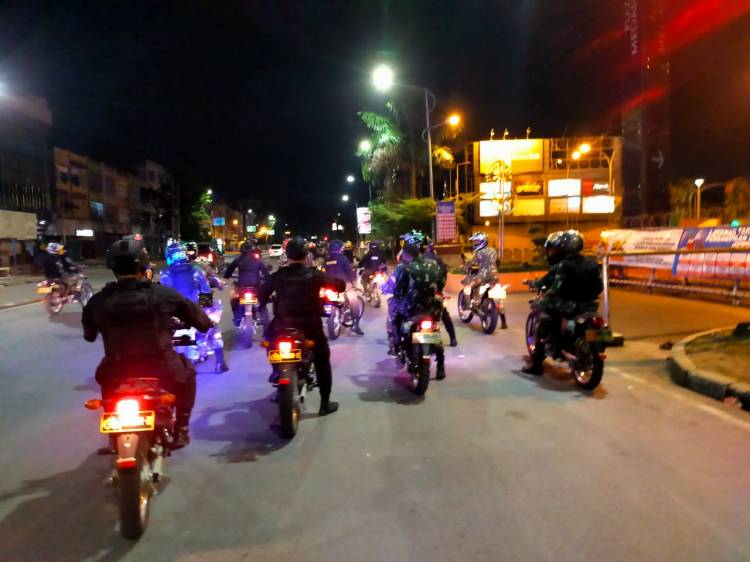 Cegah Gangguan Kamtibmas, Brimob Polda Sumut Tingkatkan Kegiatan Patroli Malam