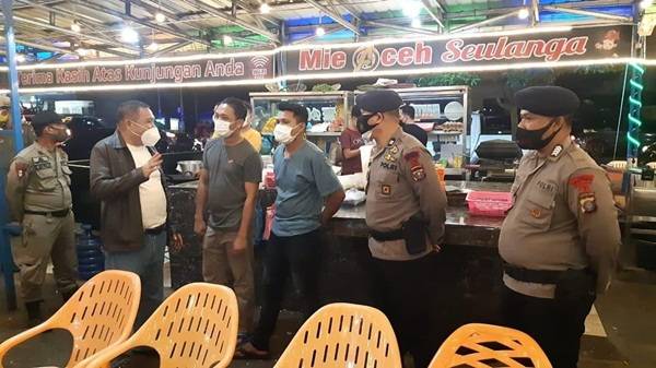 Brimob Batalyon B Pelopor Sumut Gencarkan Ops Yustisi di Kabupaten Labuhanbatu