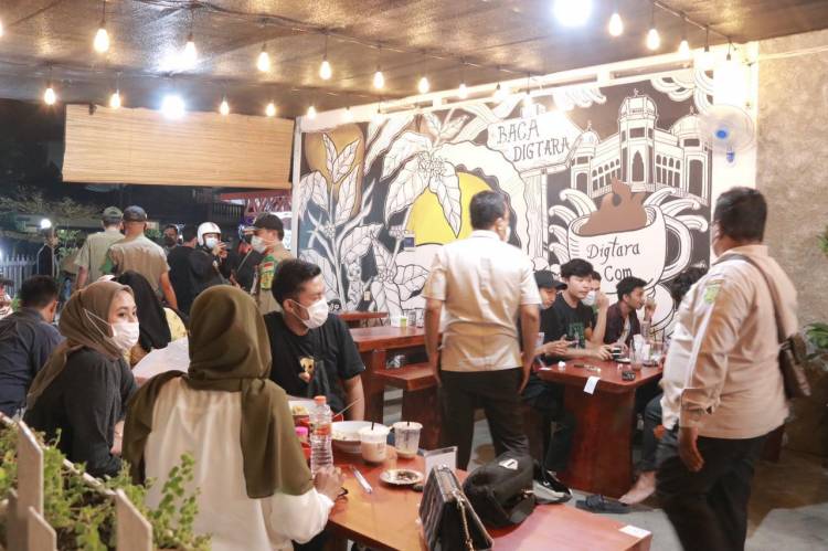 Putus Mata Rantai Covid-19, Tim Gabungan PPKM Medan Tindak Lokasi Usaha Pelanggar Prokes