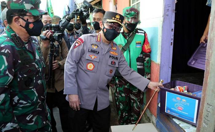 Instruksi Kapolri ke Jajaran saat PPKM Level 4: Akselerasi dan Pastikan Bansos Tepat Sasaran