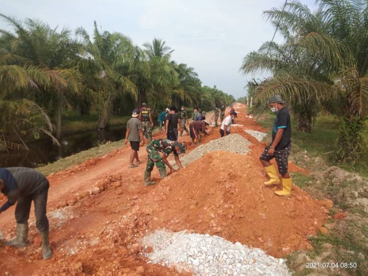 Sekilas melihat TMMD ke-111 Kodim 0321/Rohil  tahun 2021