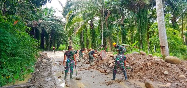 Prinsip Satgas Kodim 0204/DS:  Pantang Pulang Sebelum Kerjaan Tuntas