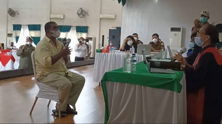 Tak Mau Warungnya Ditutup Saat  PPKM Darurat, Satpol PP Disiram Air Panas