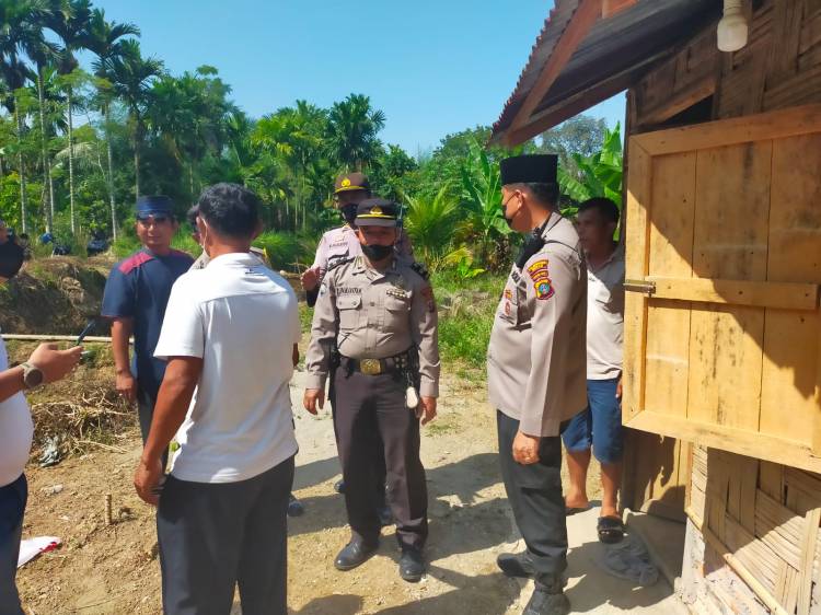 Janda serta Penderita Sakit Stroke dan TBC Dapat Santunan dari Polsek Patumbak