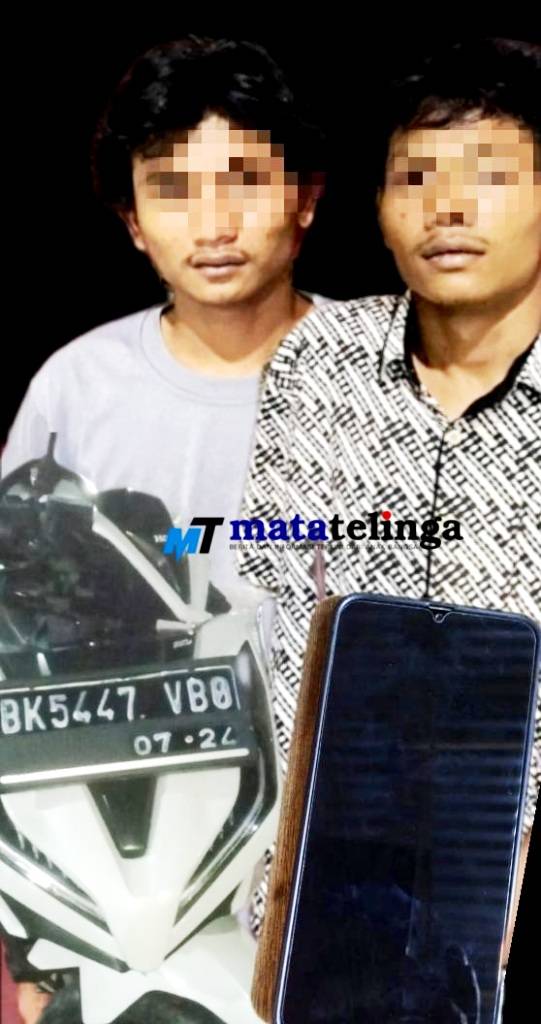 Dua Pelaku Jambret Didoor  Polisi Saat Melawan dan Melarikan Diri