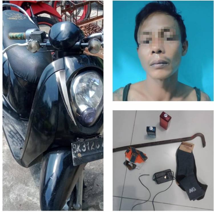 Sukses Bobol Alfamart, Lindung Di Jemput Polisi Dari Pakter Tuak