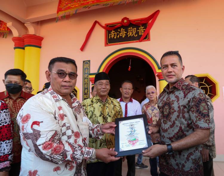 Musa Rajekshah Harapkan Selain  Beribadah Bisa Jadi Tempat Wisata